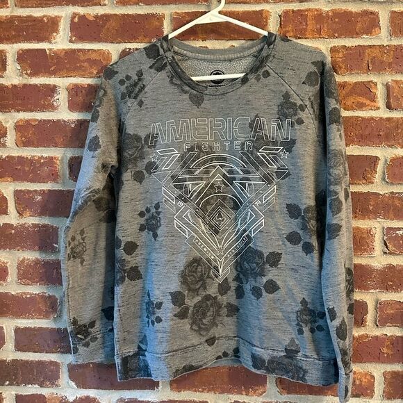 American Fighter crewneck sweatshirt - Picture 1 of 7